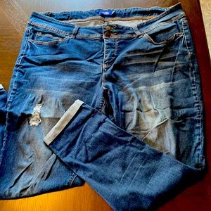 Royalty for me cuffed jeans